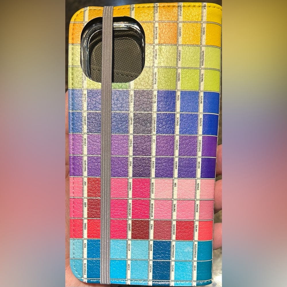 iPhone 14 Stringberry brand wallet/case, never used